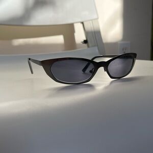 Romeo Gigli RG129 sunglasses cat eye  color silver Made in Italy